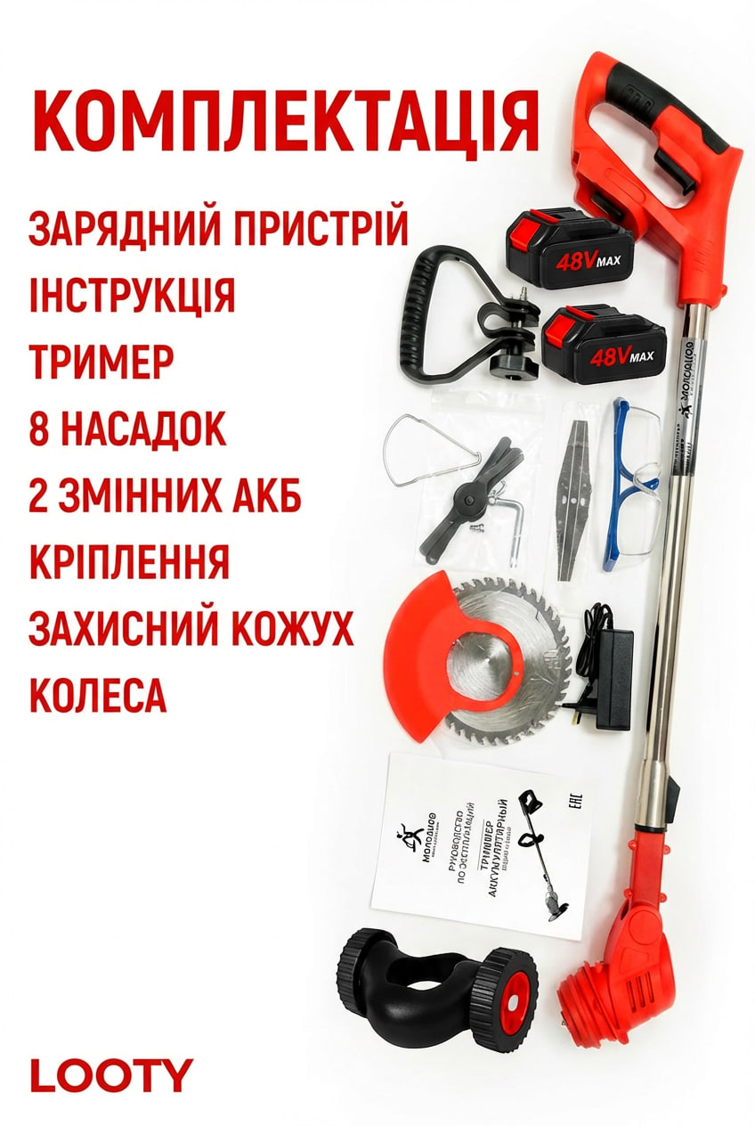 Комплектація тримера