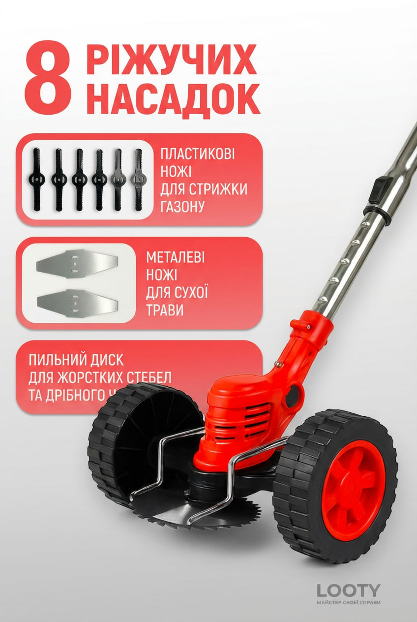 8 ріжучих насадок